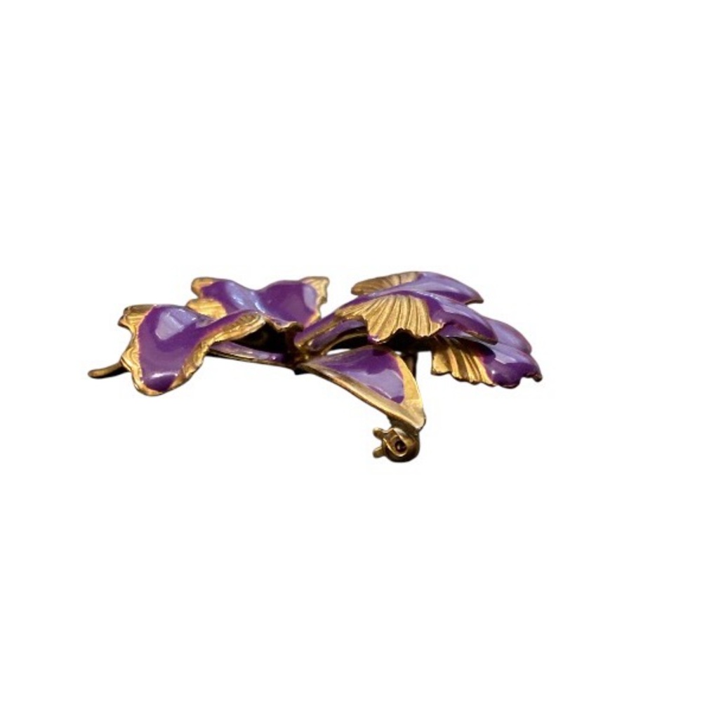 Vintage Floral Brooch - Picture 3 of 3